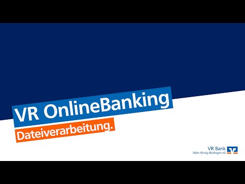 VR OnlineBanking: Dateiverarbeitung - VR Bank Main-Kinzig-Büdingen