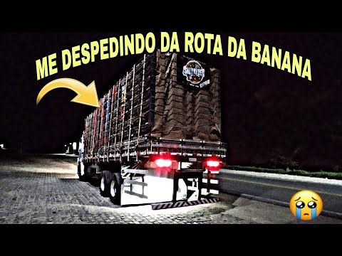 DANDO A ÚLTIMA VIAGEM NA ROTA DA BANANA 🙏