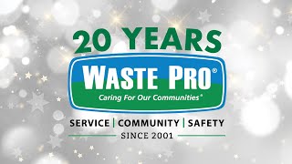 20 Years of Waste Pro - Celebrating 2021