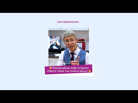 🌞 Polymorphous Light Eruption PMLE What You Need to Know! 🌞
