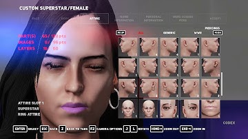 WWE 2k18  Character Creation  AJ Lee
