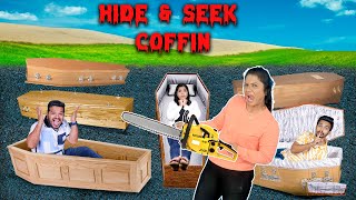 Extreme Hide And Seek In COFFINS | Hungry Birds Challenge