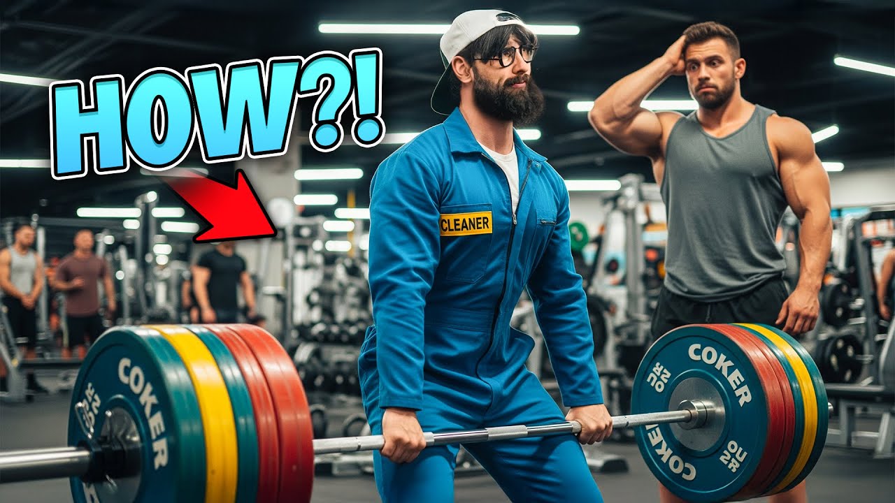 When confidence meets real strength, the results are shocking 😱💪🧹