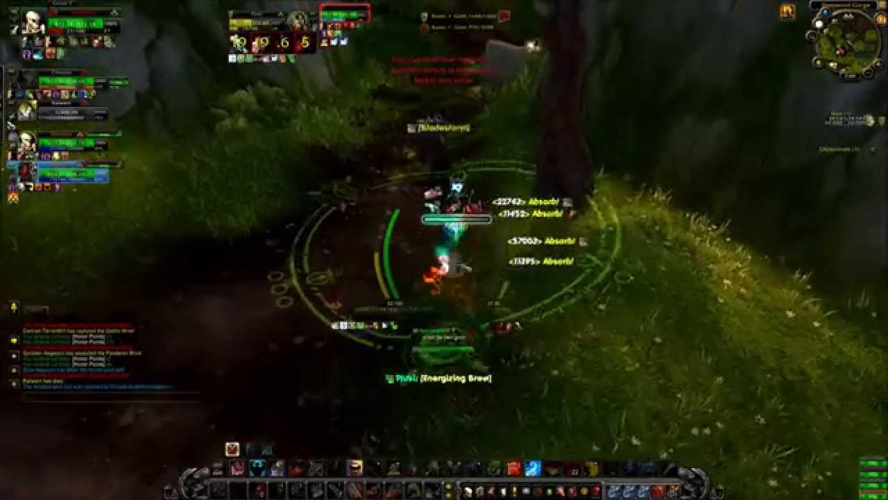 WoW Battlegrounds | Warrior Druid  Fun In Deepwind Gorge [Patch 5.4]