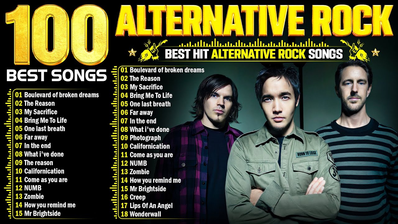 Hoobastank, Keane, Oasis, Coldplay, Audioslave, 3 Doors Down | Best Alternative Rock Songs 2000s