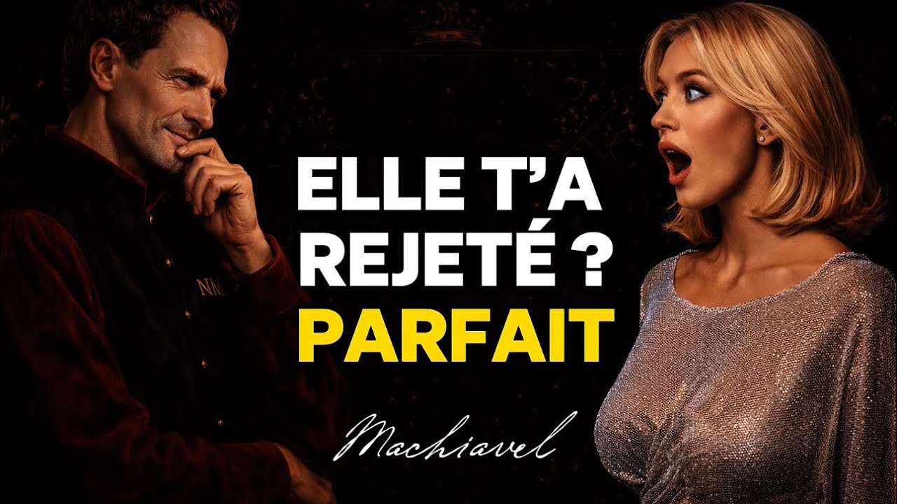 Si elle te rejette fais ceci dans les 24h (le poison doux) technique Machiavélienne