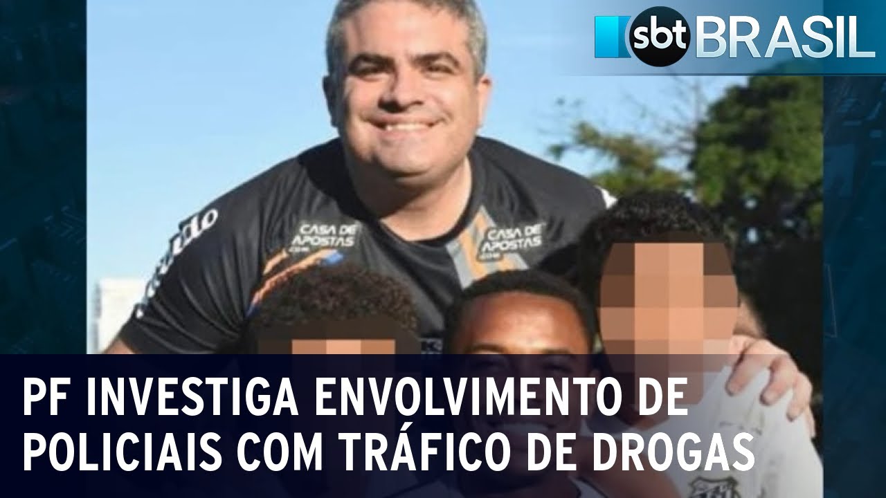 PF investiga envolvimento de delegados com tráfico de drogas | SBT Brasil (21/11/22)