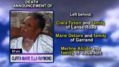 Clifita Marie Ella Raymond