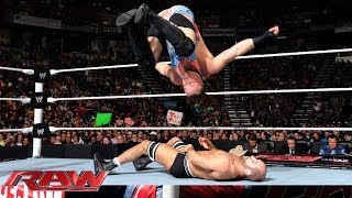 Rob Van Dam vs. Cesaro: Raw, May 5, 2014