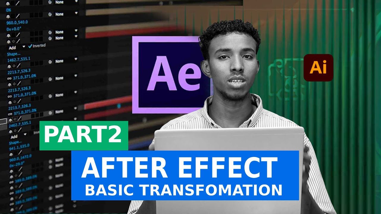 part2 Taxanaha || Adobe After Effect (basic transformation) - YouTube