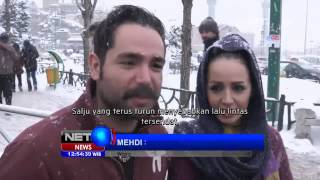 NET12 - Salju hambat aktivitas warga Iran