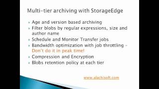 SharePoint archiving with StorageEdge