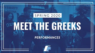 Spring 2020 Meet the Greeks Performances