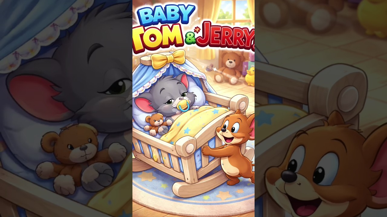 WHEN TOM BECOMES A BABY 😆 | JERRY ROCKS THE CRADLE