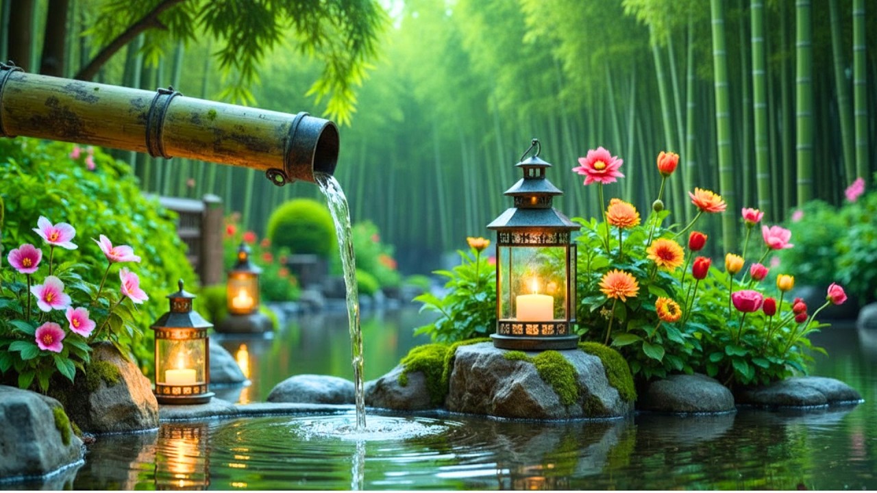 Beautiful Relaxing Music + Water Sounds 🌿 Healing, Sleep & Stress Relief