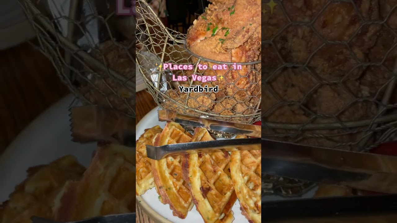 BEST RESTAURANTS IN VEGAS🍗 | YARDBIRD VEGAS 