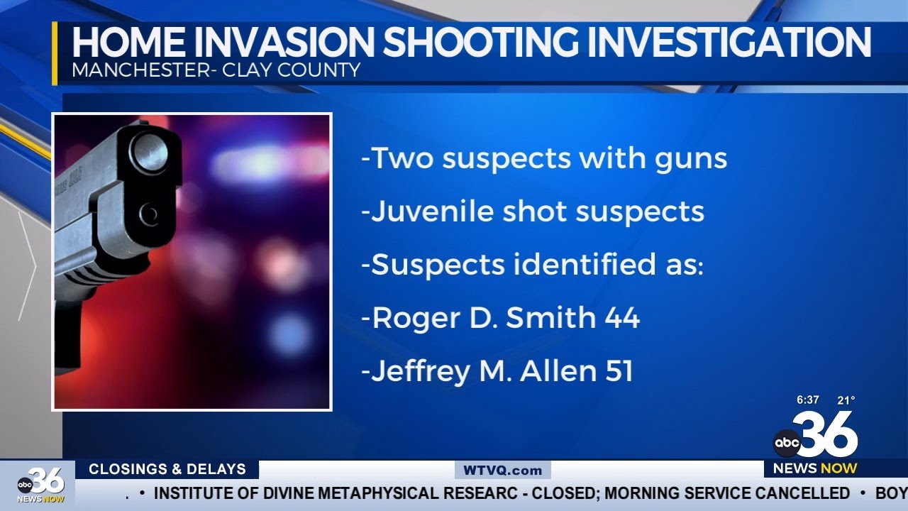 Two suspects shot, killed during a home invasion in Clay County - YouTube