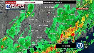 Tracking heavy rain and storms
