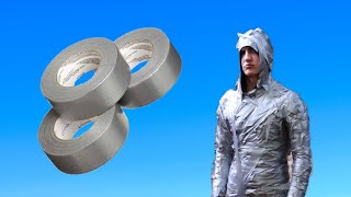 COVID-19 LOCKDOWN FRIENDS COVERING MY WHOLE BODY IN DUCT TAPE (turned into a mummy)