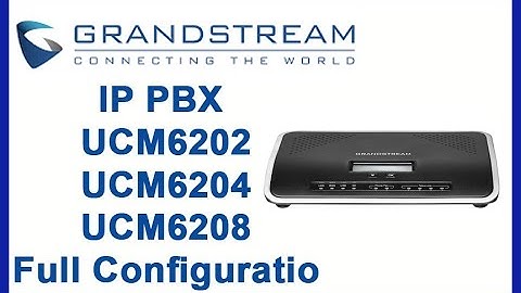Grandstream IP PBX UCM6202-UCM6204-UCM6208 Asa Technologybd