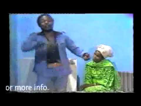 Dr. I. Sho Pepper singing Ayoni Omo Pupa in his TV play 'Iyawo Alalubosa'