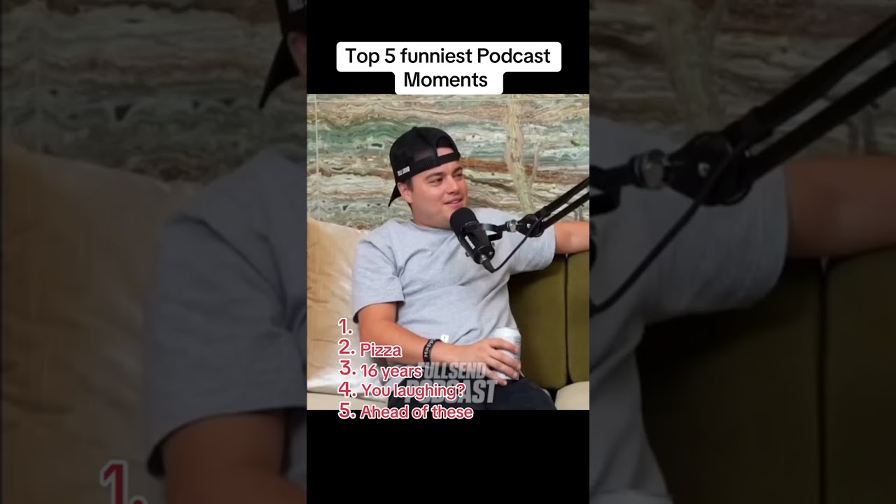 Top 5 Funniest Podcast Moments That Had Us Laughing Out Loud 😂🎙️