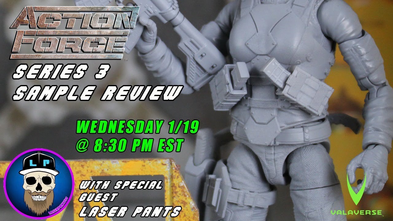 ACTION FORCE Series 3 - Sample Review Livestream