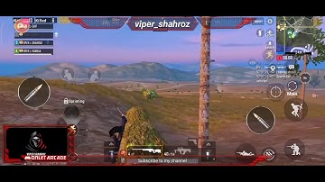 pubg mobile sniping running car AWM Headshot