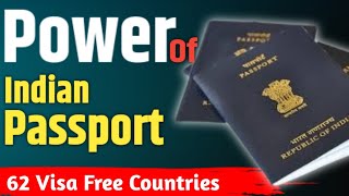 Power of Indian Passport 🇮🇳 | क्या बिना वीसा के विदेश जा सकते है | Henley Passport Index 2024