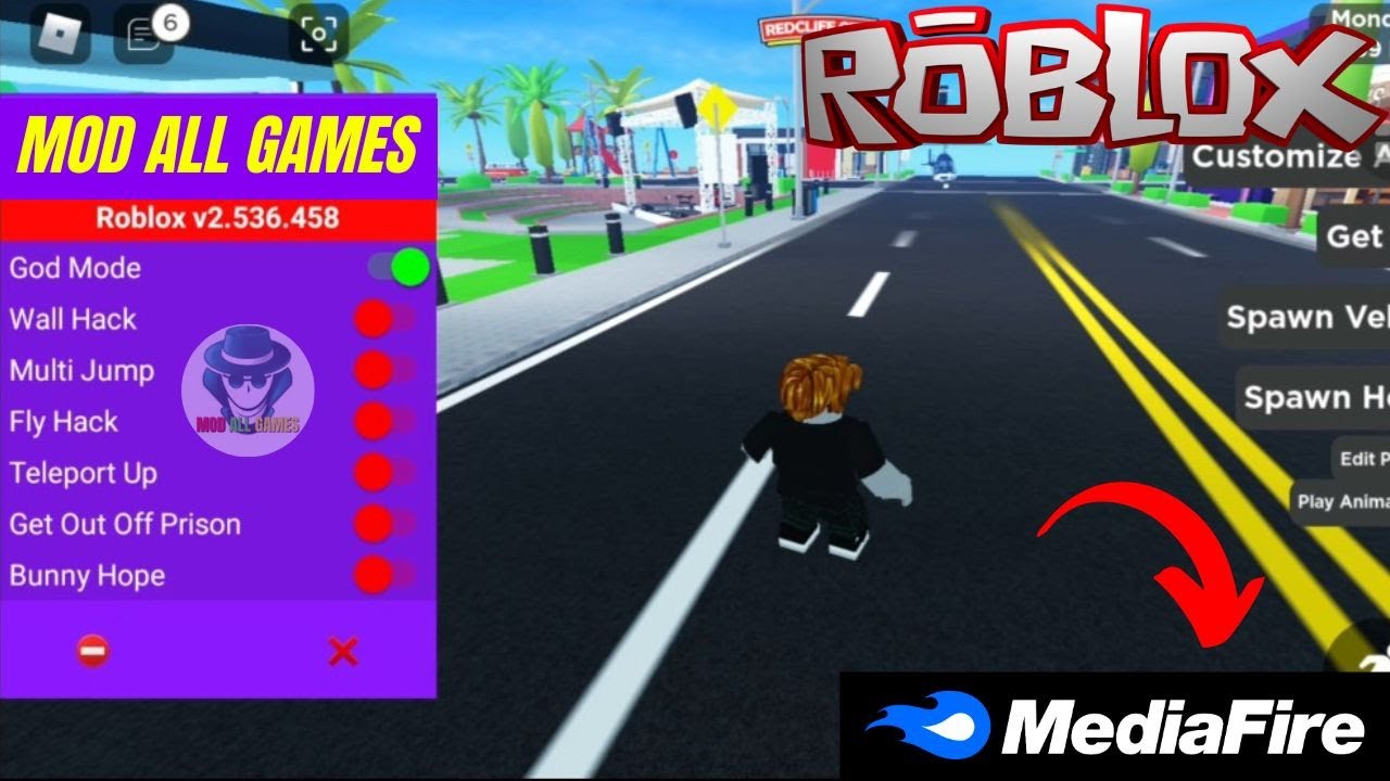 Roblox Mod Menu V2.490.427960 With 85 Features REAL SPEED HACK No Banned  Feature!! And More!!! - BiliBili