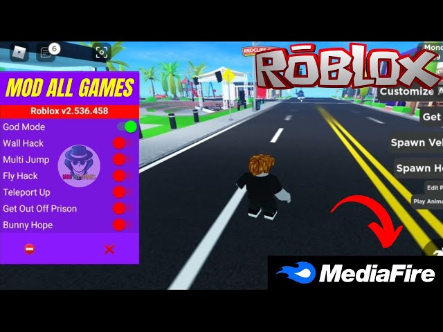 Roblox Mod Menu 2.574 Gameplay #cupcut #foryou ##roblox #memes #dankm