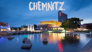 Chemnitz, Germany 4K - 🇩🇪 City Tour in Chemnitz | Chemnitz virtual 4K Walking Tour | Germany