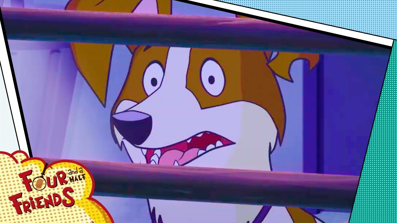 The Case of the Graffiti Mystery! | Four and a Half Friends | Cartoons for Kids