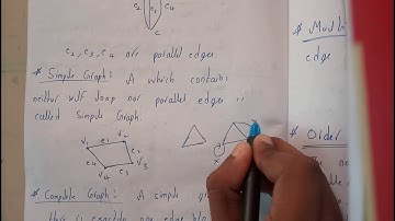SIMPLE GRAPH || GRAPH THEORY & TREES || DISCRETE MATHEMATICS || OU EDUCATION
