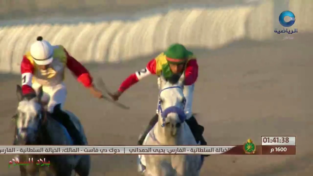 شاهد الحصان #مَيسُور يخطف اللقب في شوط مثير ! -مضمار نزْوى ٢٠١٨م
