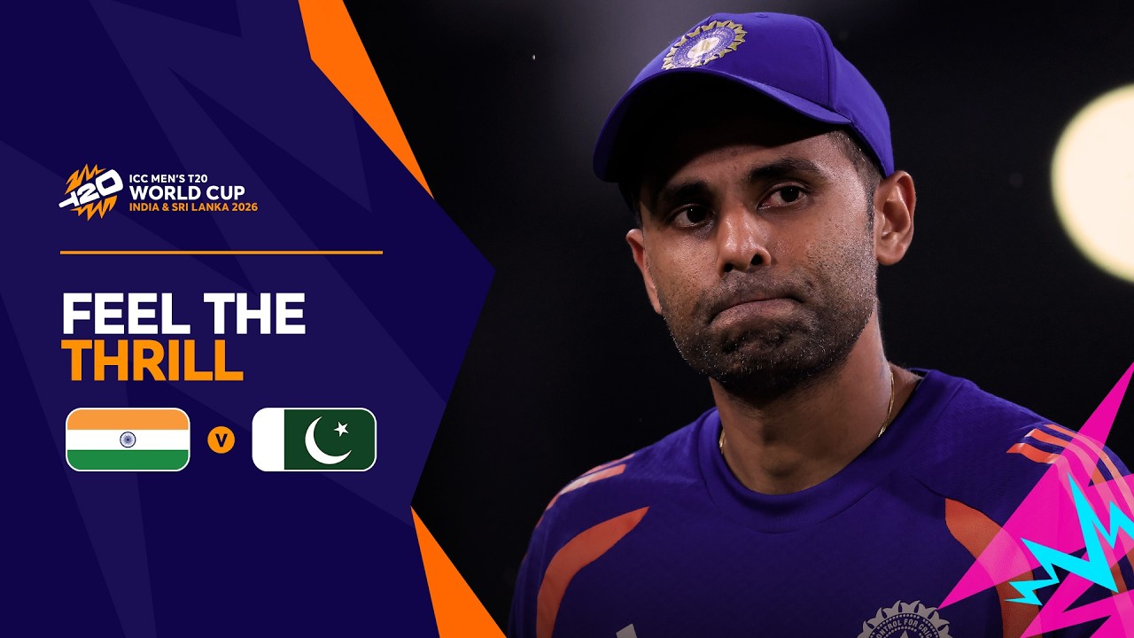Feel the Thrill | India v Pakistan | Men's T20 World Cup 2026
