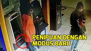 VIRAL Video Aksi Penipuan dengan Modus Baru di ATM