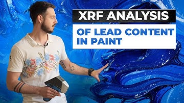 XRF Analysis of lead content in paint.