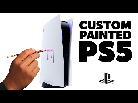 I Custom Painted a Playstation 5