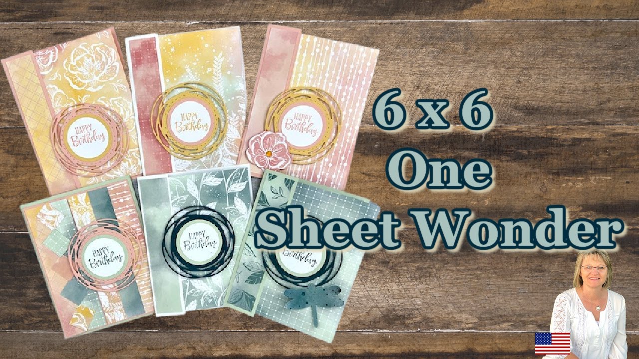 6 x 6 One Sheet Wonder - YouTube