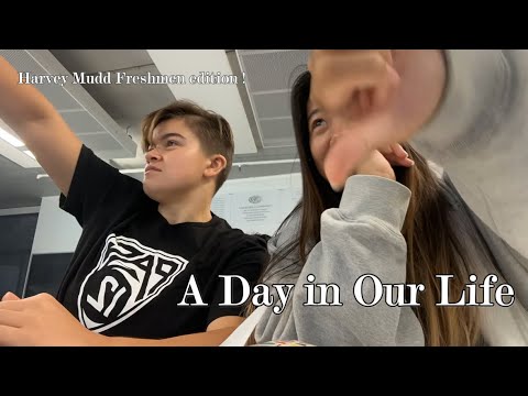 Day in our life as freshmen at Harvey Mudd College !! | studying (kinda)