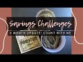 Savings Challenges 6 Month Update! | Counting my 52 Week Challenge + More!