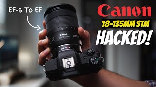 Canon 18135mm Is Nano Usm Hacked To Fit Speedboosters  frame Cameras