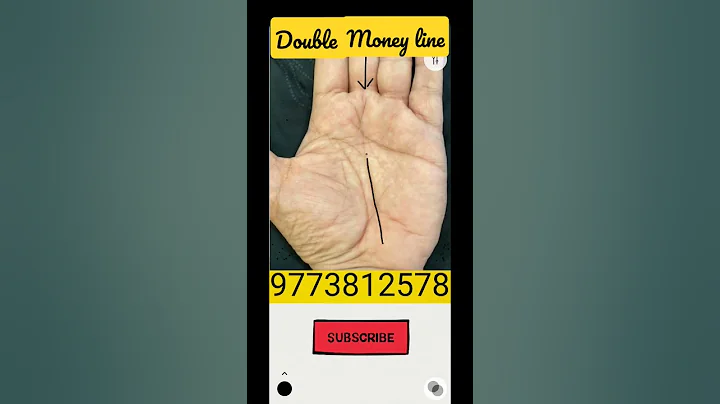 दोहरी धन रेखा(double money line)#shorts;#youtubeshorts;#palmistry;#hastrekha;#astrology