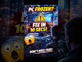 Stop Restarting Your PC! Try This First 🚫 #shorts #shortsfeed