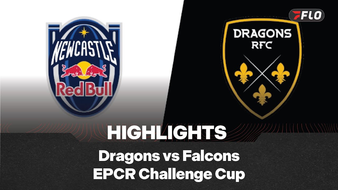 Dragons RFC vs  Newcastle Red Bulls Highlights | EPCR Challenge Cup Round 4