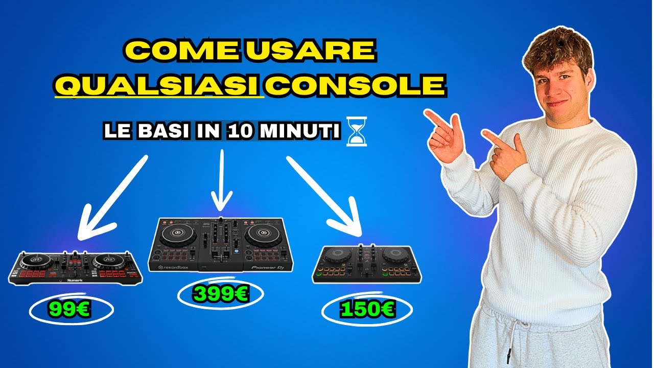 COME USARE QUALSIASI CONSOLE DJ ECONOMICA (Tutorial Facile)