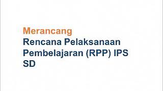 Penulisan RPP IPS SD (Makul IPS, prodi PGSD UPGRIS)