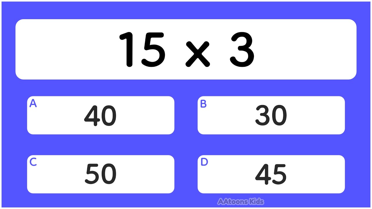 30 математических вопросов для детей | Математическая викторина для детей | Математическая виктор...