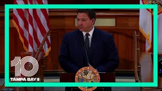LIVE: Florida Gov. Ron DeSantis speaking at the State Capitol